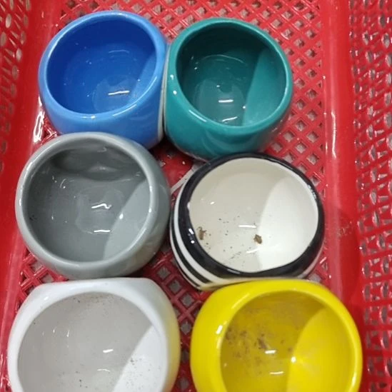 微瑕陶瓷盆满12包邮