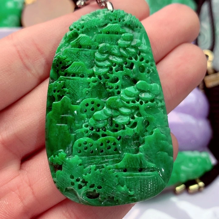 吊坠(不含链)未镶嵌翡翠
