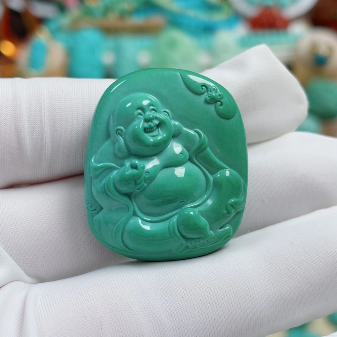 绿松石未镶嵌珠宝奇石