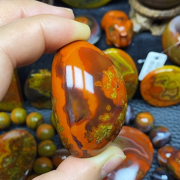 玛瑙/玉髓未镶嵌颈饰