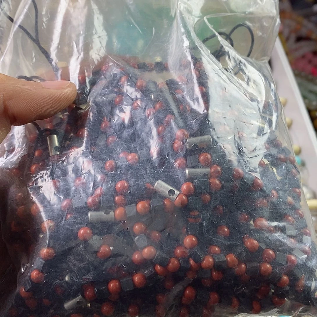 玛瑙/玉髓珠宝半成品合金墨*记打包A106