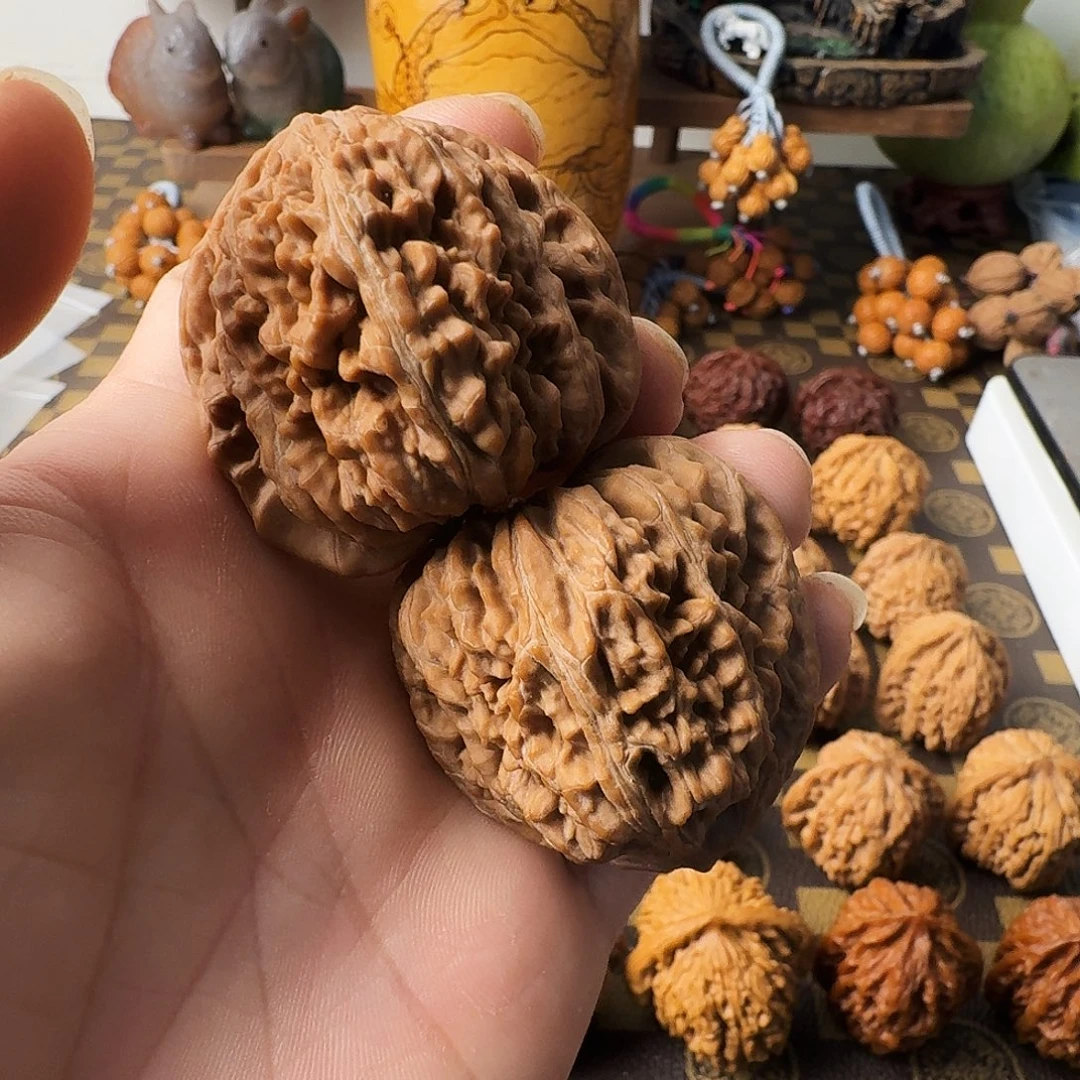 文玩核桃把件四座楼