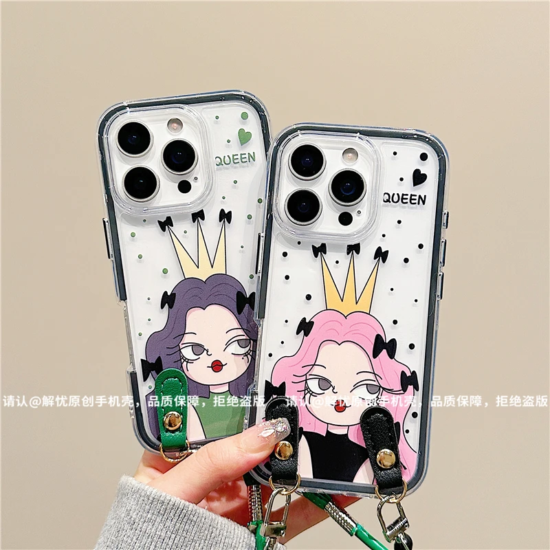 三合一炫彩适用苹果iPhone17/华为荣耀/OPPO/VIVO/小米手机壳爆款