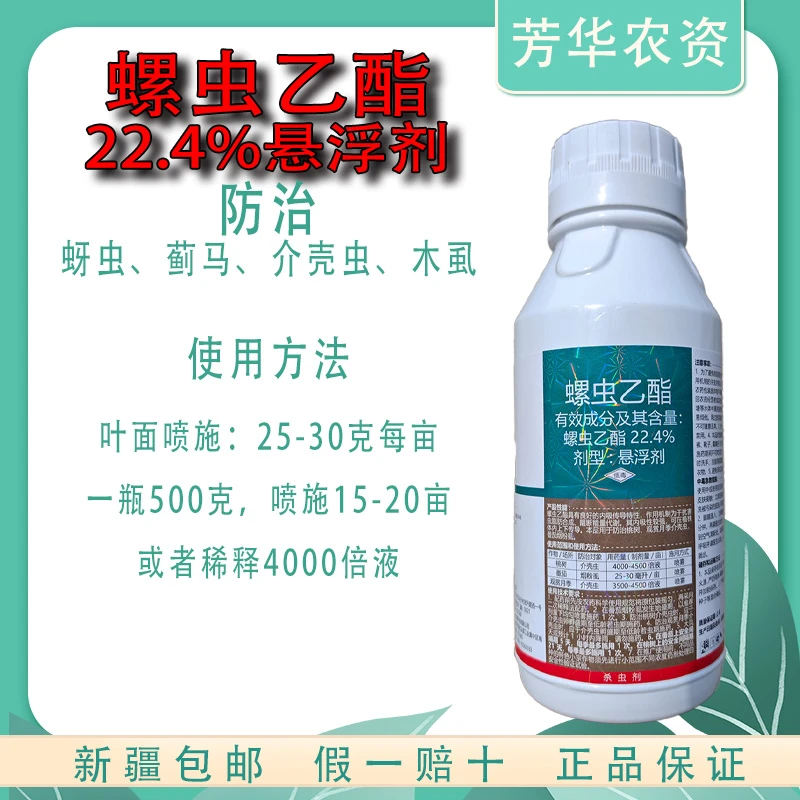 螺虫乙酯强力蚜虫蓟马药克星内吸杀虫剂黑科技棉花介壳虫木虱