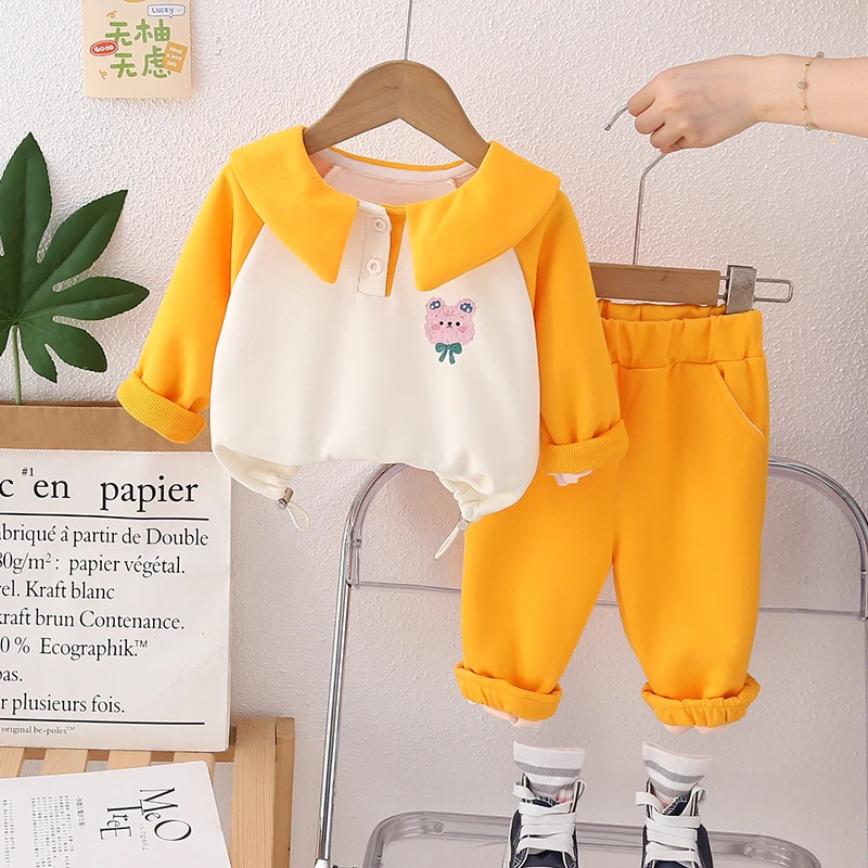 【拍一发二】女宝春季2025新款卫衣时髦洋气运动装