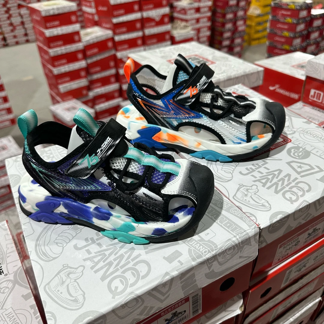 358剑男童沙滩凉鞋32-38