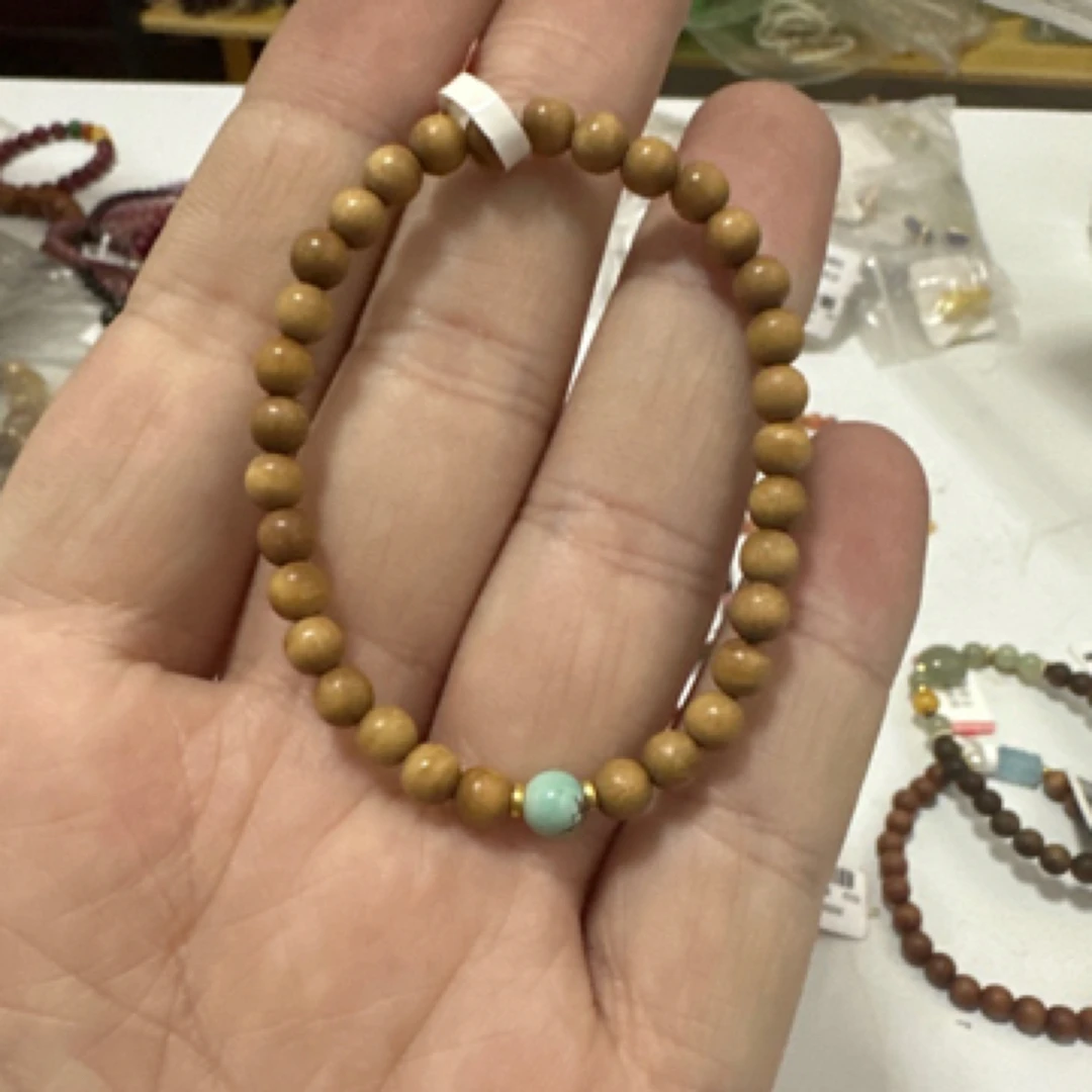 老山檀配5mm松手串A216