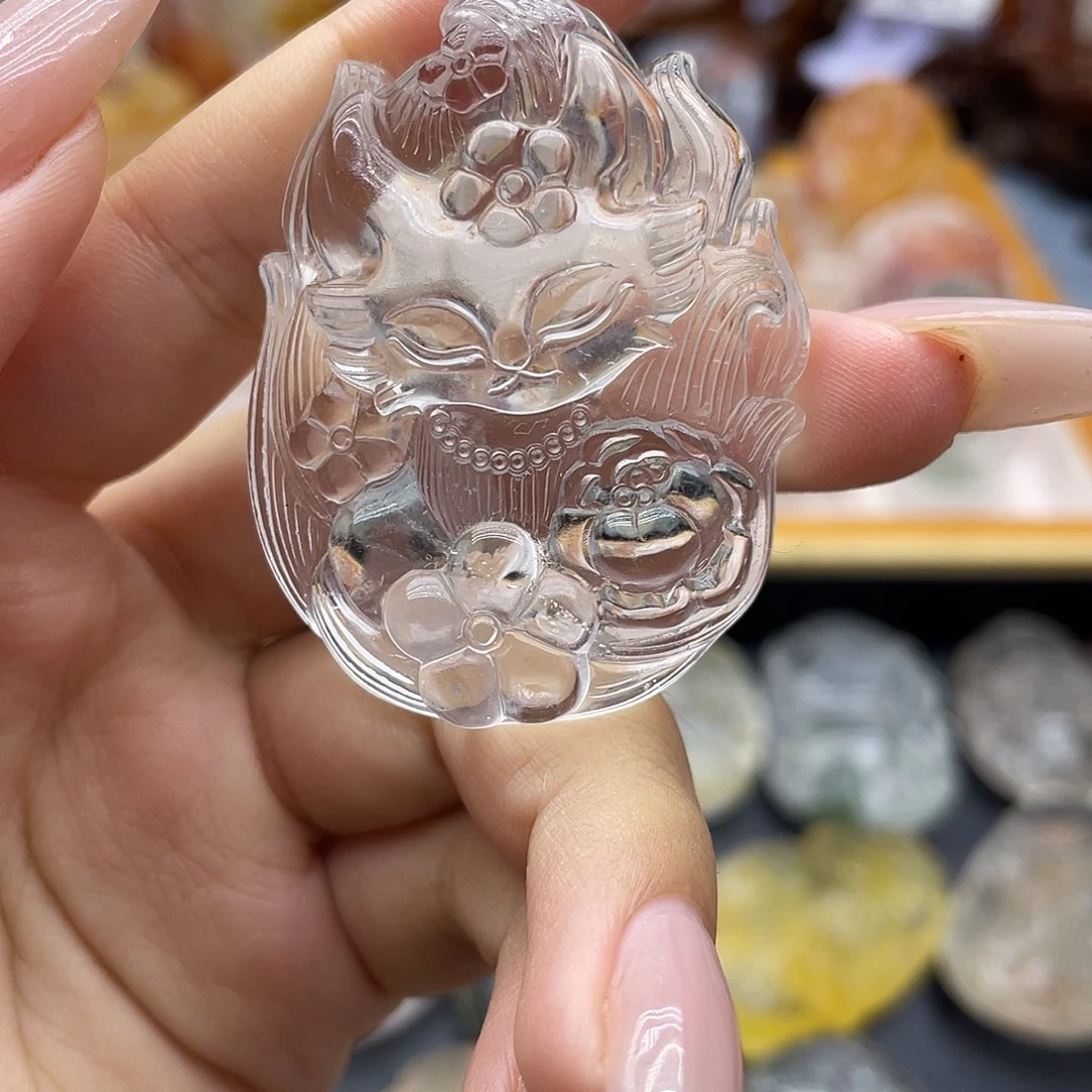 颈饰未镶嵌水晶天然
