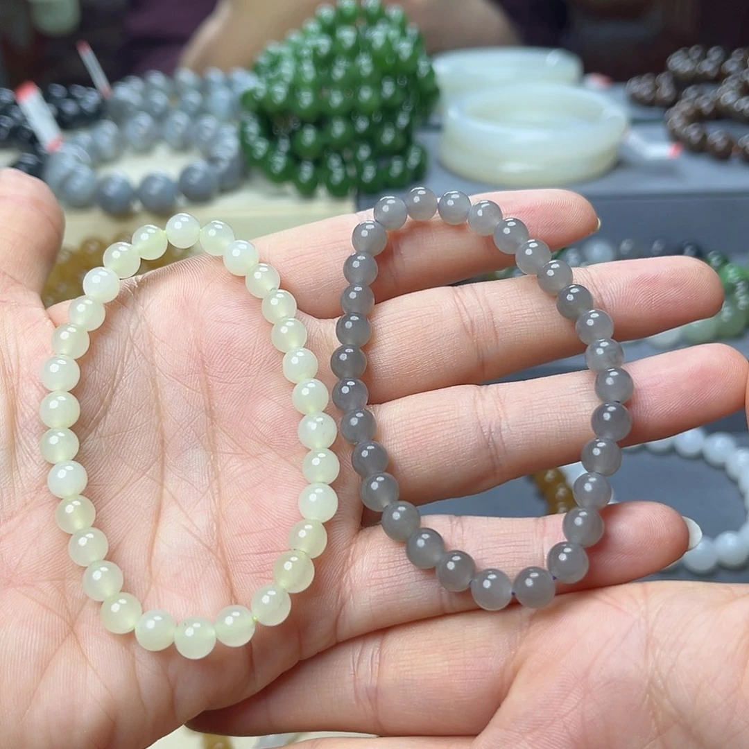 和田玉手链未镶嵌