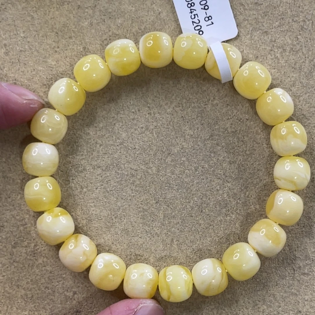 独***二蜜蜡未镶嵌珠宝奇石10mm