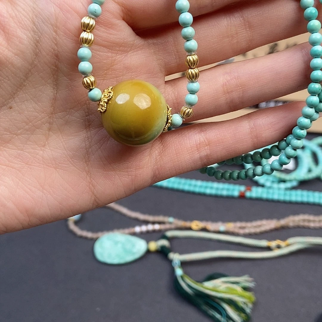 绿松石雕刻未镶嵌