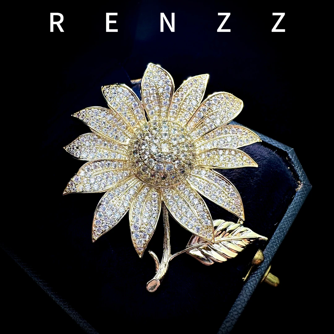 0359黄色向日葵（大版）磁吸扣