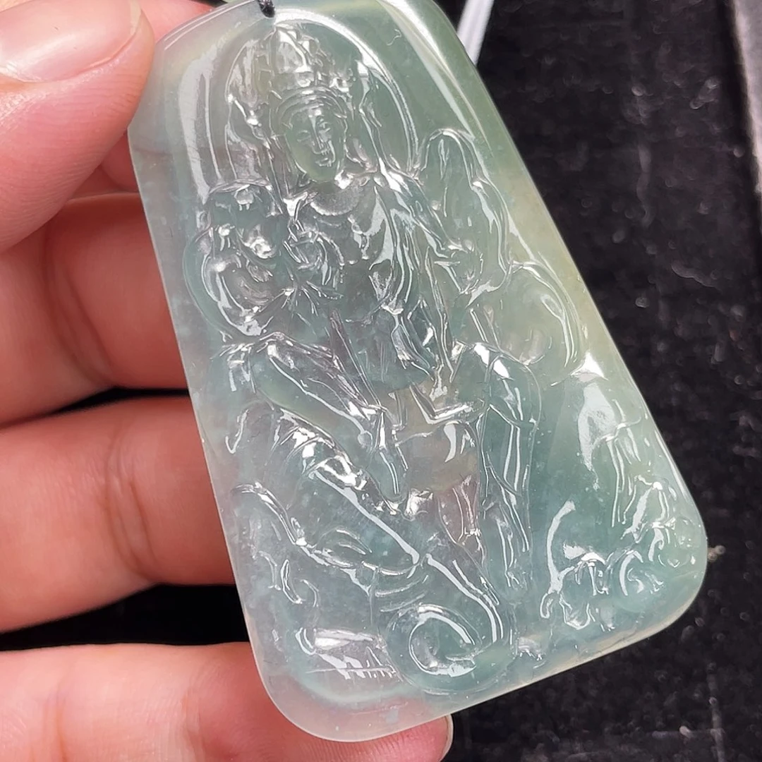 翡翠未镶嵌颈饰6，