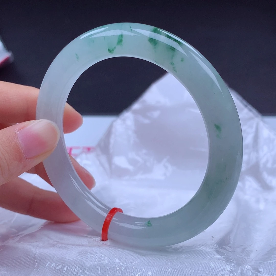 未镶嵌手镯翡翠手镯001639