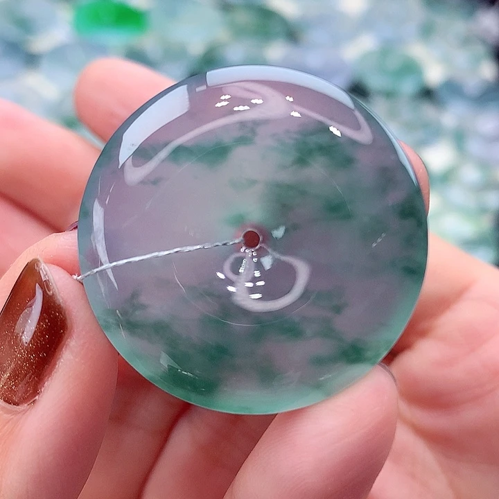 颈饰未镶嵌翡翠编号76-尺寸31/5.7