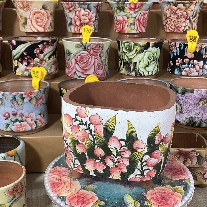 景德镇精品博采美盆16/13.5