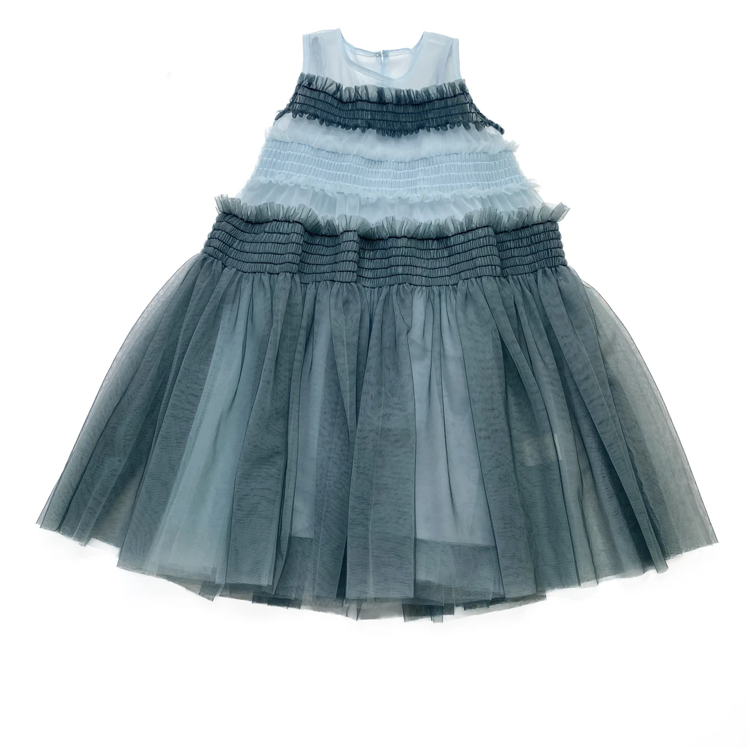 B005693网纱背心裙