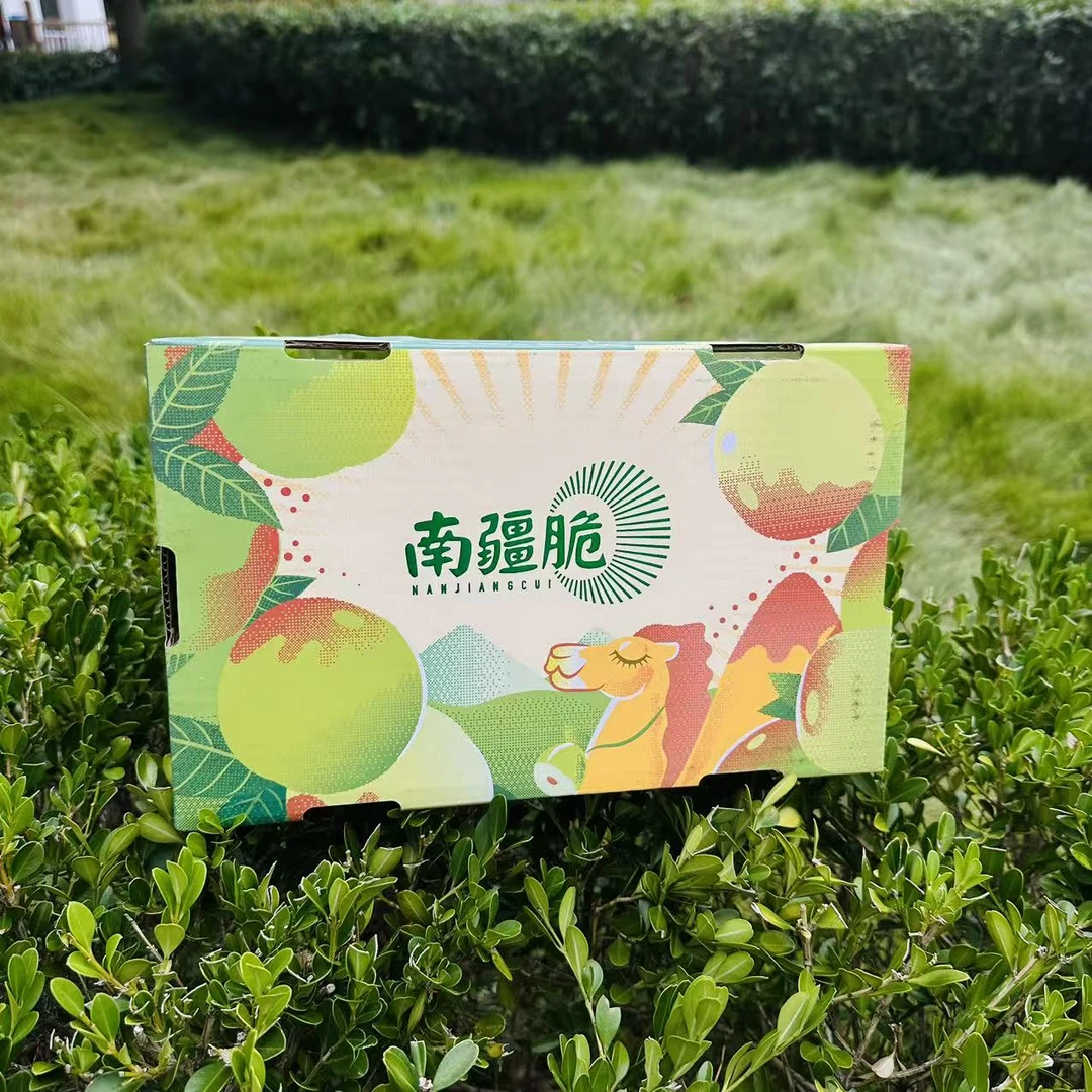【顺丰包邮】当季精选新疆南疆脆冬枣嘎吱脆甜2斤左右礼盒装
