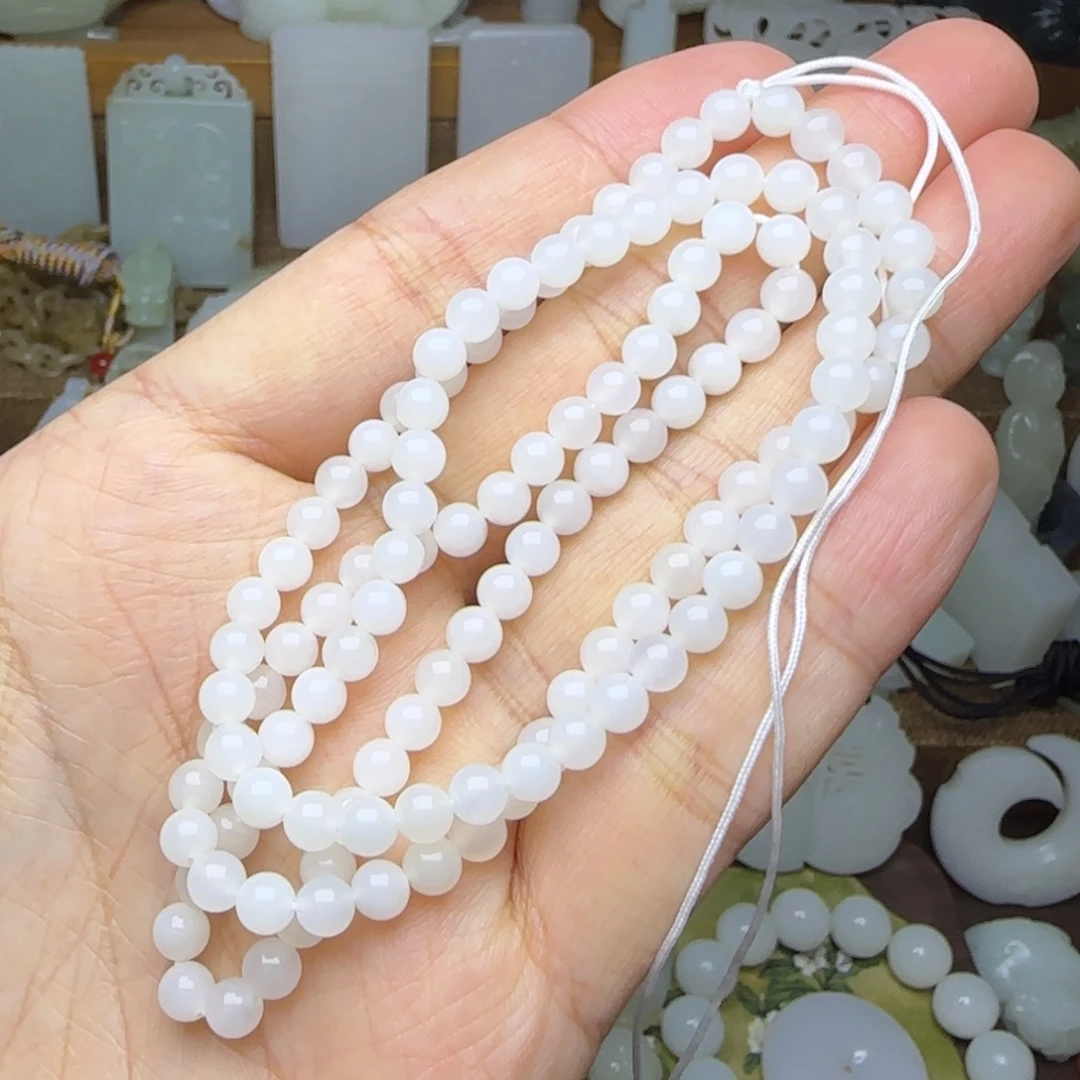 和田玉未镶嵌挂件卡5