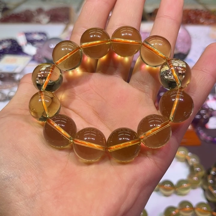 【闪购商品】水晶手链未镶嵌黄水晶