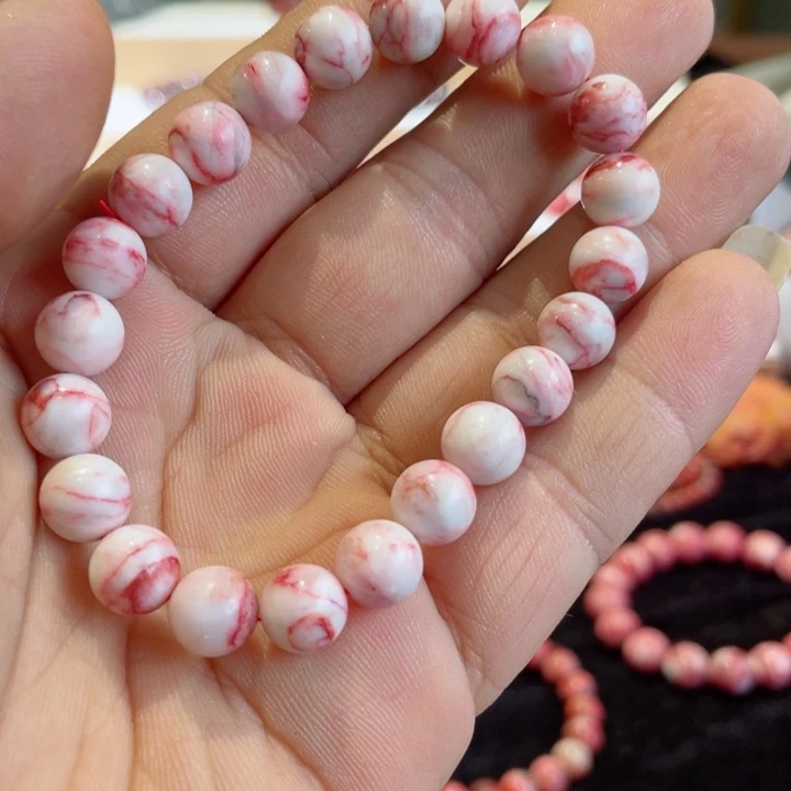 天然辰砂原石首饰