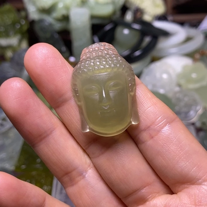 岫玉未镶嵌岫玉挂件