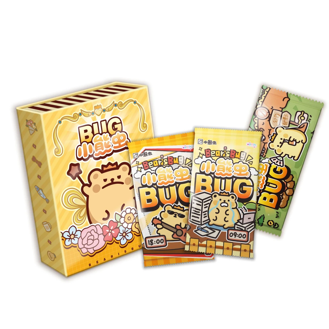 【可爱专属】【散包】Wink社 小熊虫 二创卡牌盲盒【叠叠/碎8】（代拆）