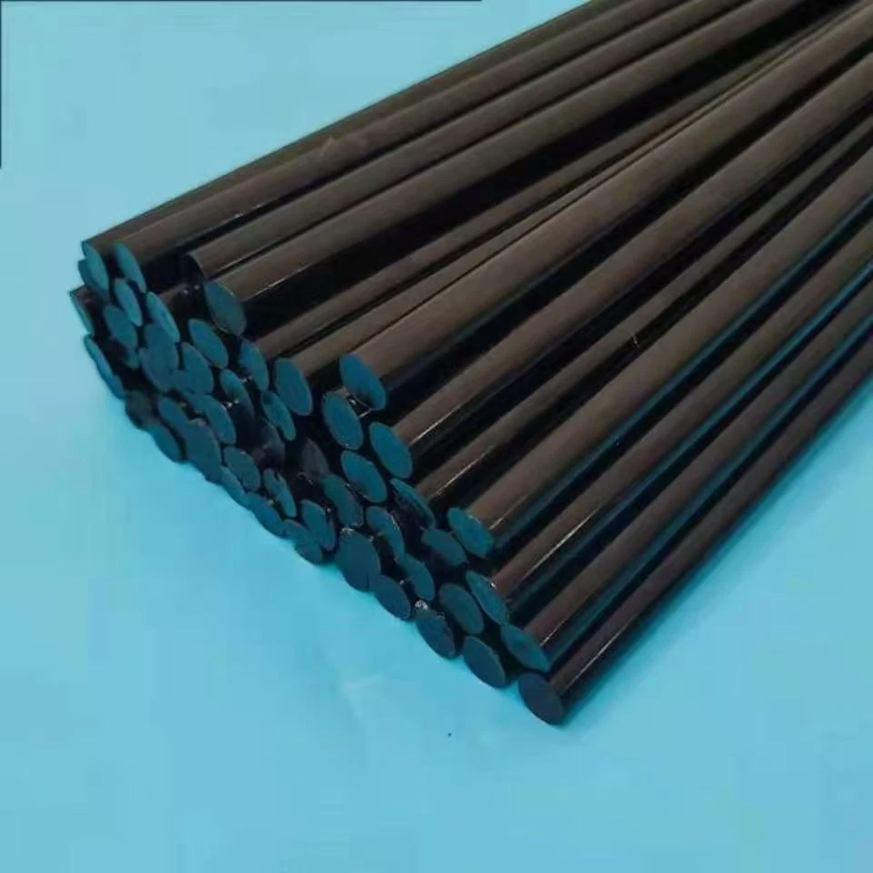 黑色胶棒棒胶条环保热熔胶高粘热熔胶棒11MM7MM强力溶胶凹陷修复