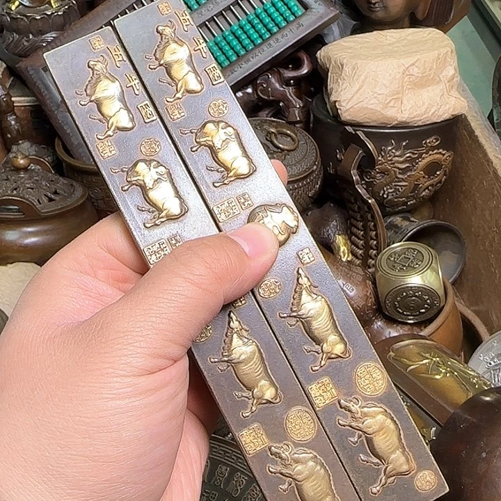 铜器办公室茶室摆件