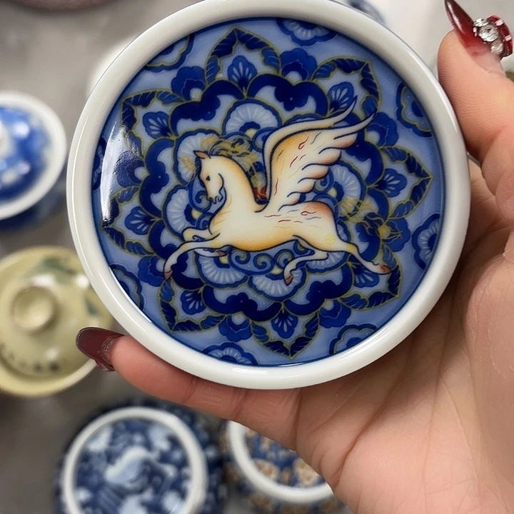 摆件陶天马杯垫杯垫