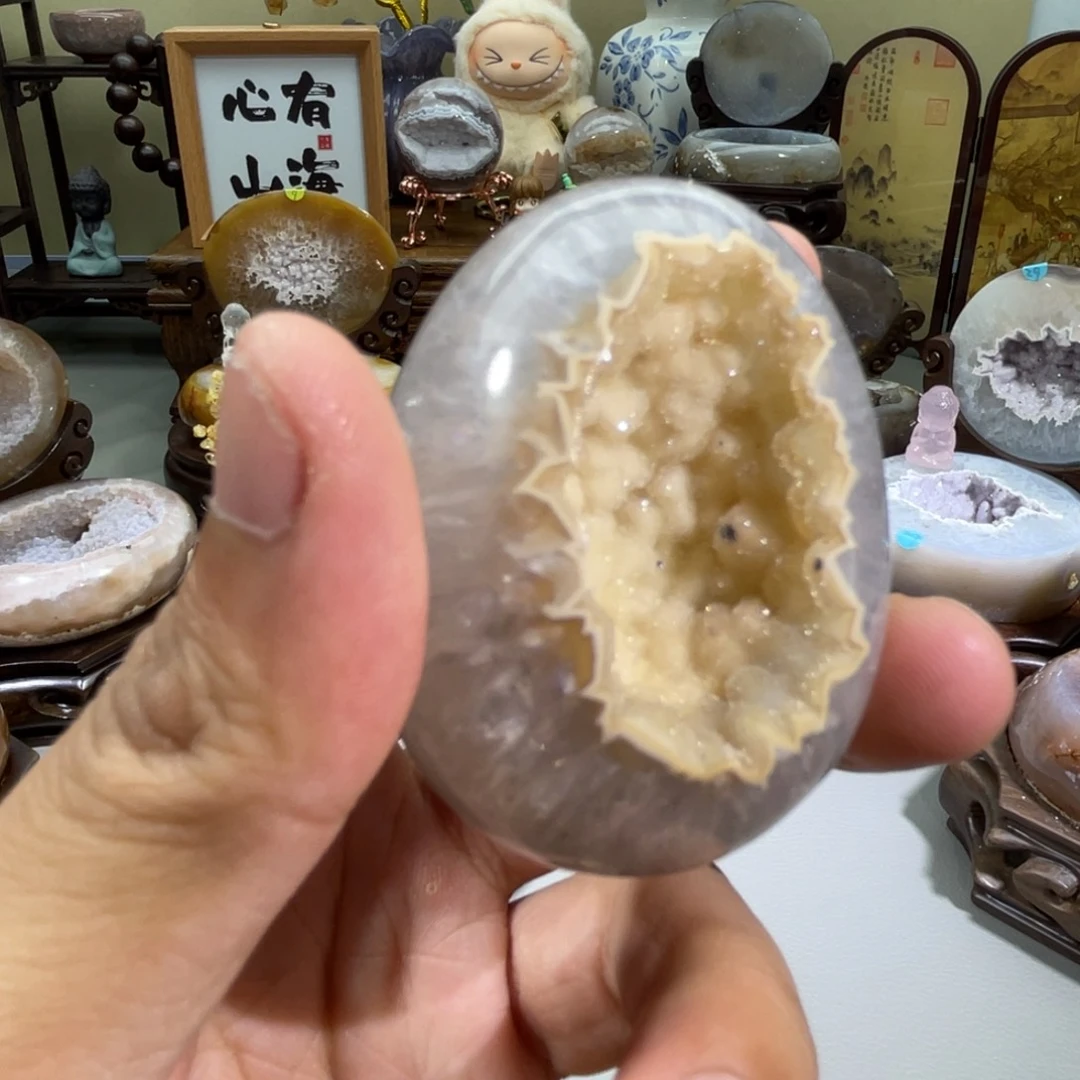 未镶嵌大型摆件（非配饰）水晶龙蛋