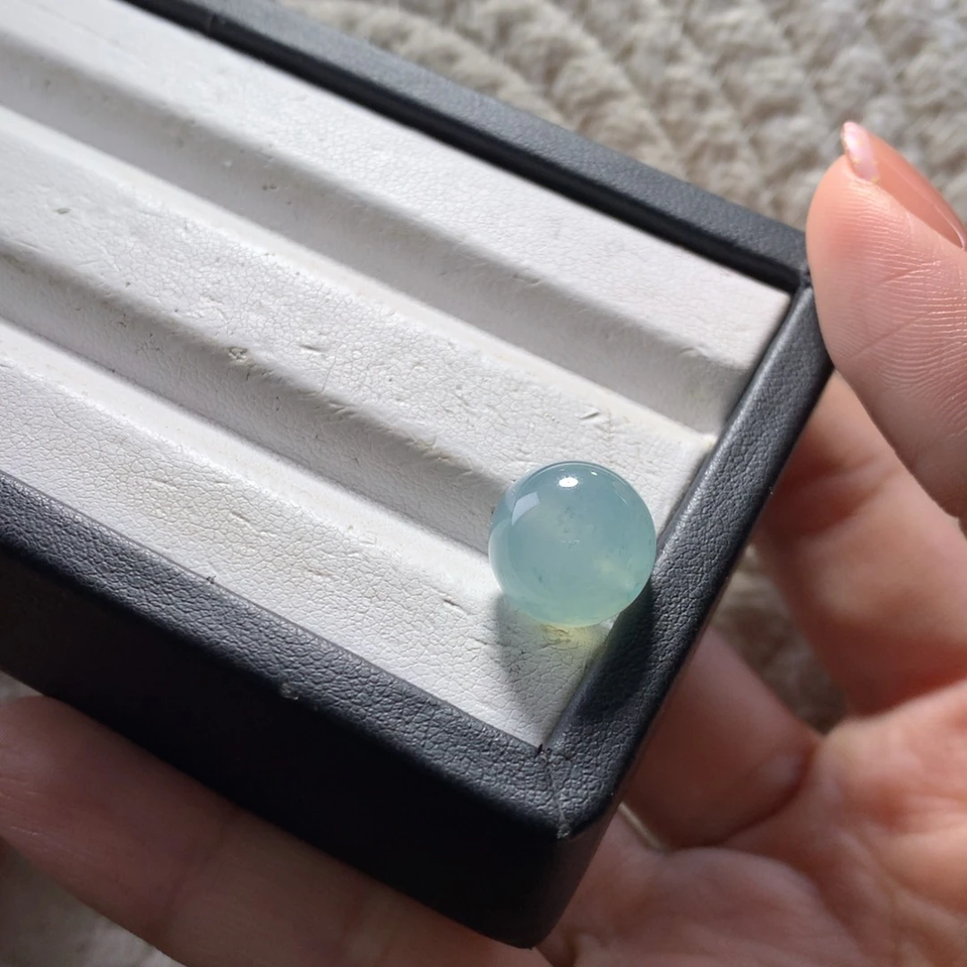 翡翠未镶嵌手串卡12星空蓝