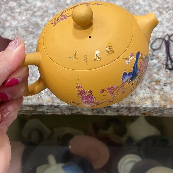 茶壶紫砂喜上眉梢西施壶