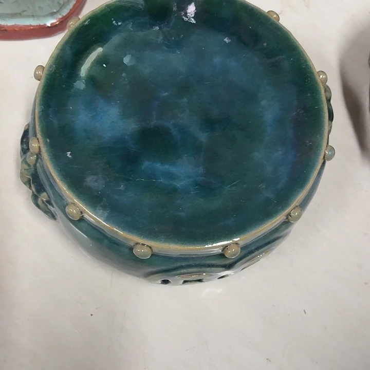 来***爸陶土陶瓷摆件石湾