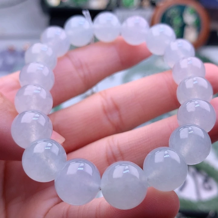 未镶嵌手串翡翠卡11.5