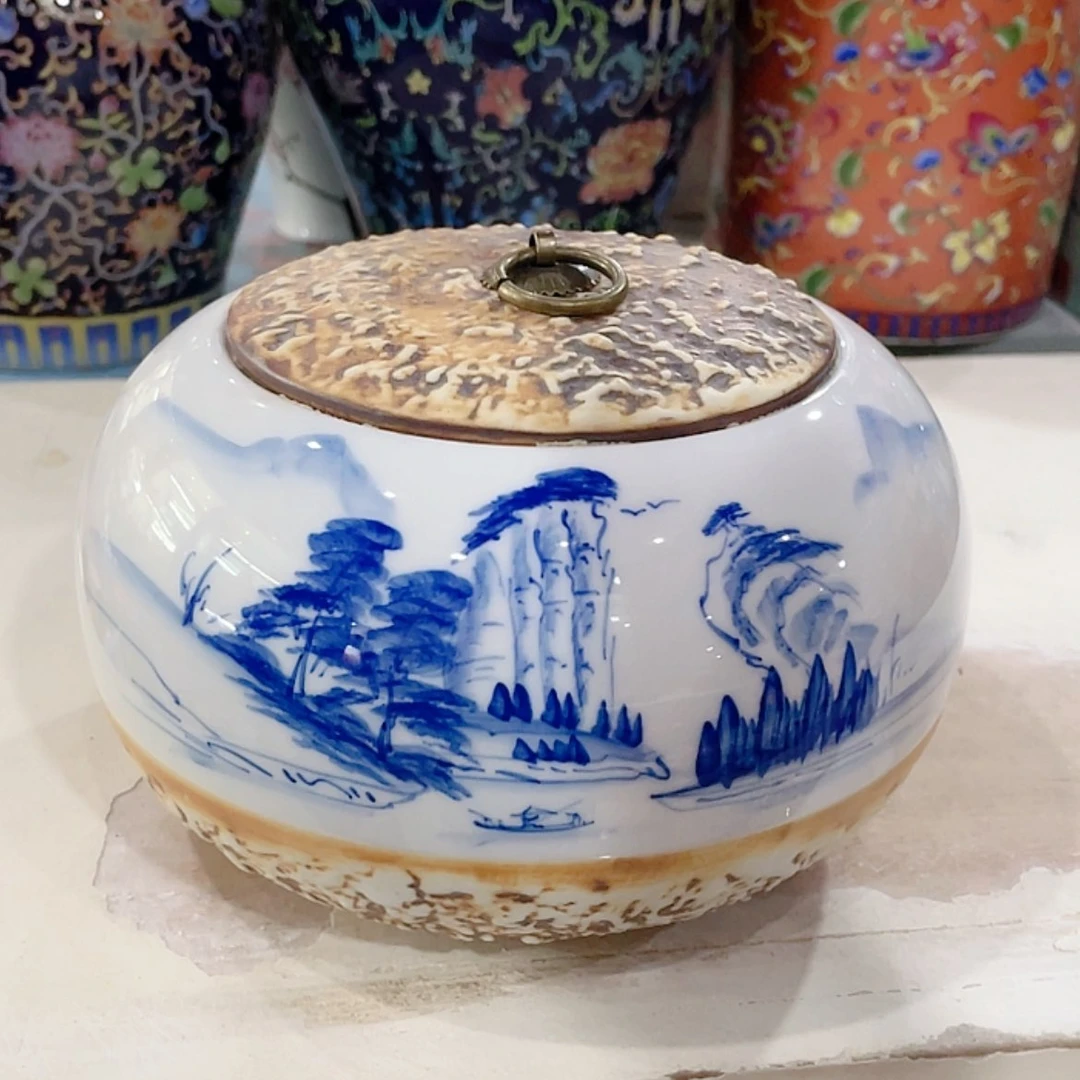 【闪购商品】罐陶瓷茶叶罐密封罐