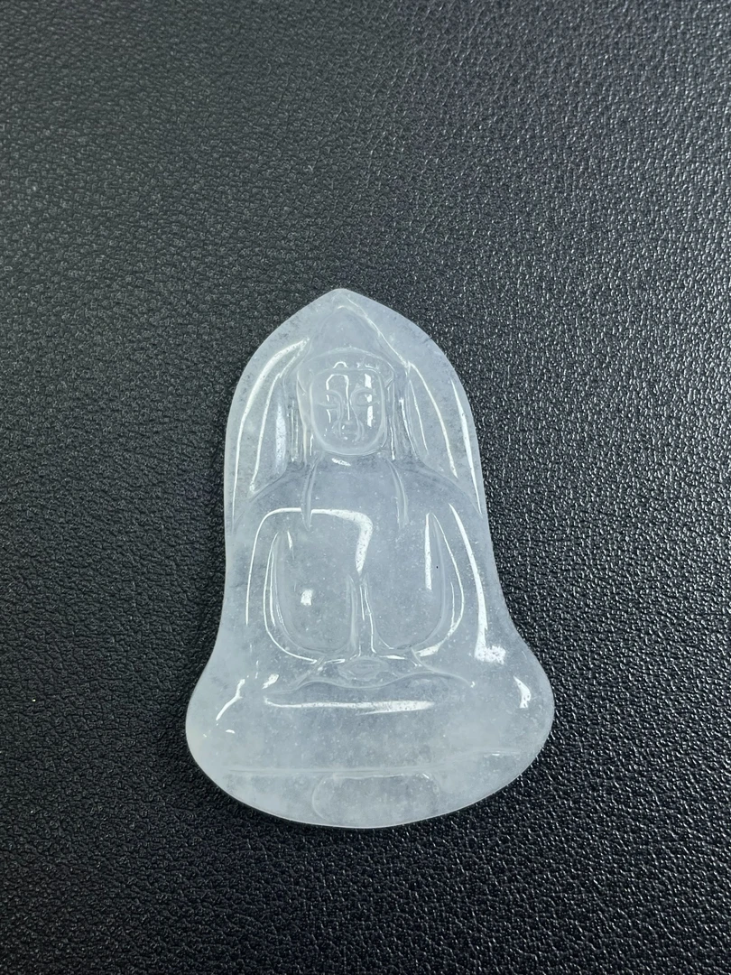 如意工厂甄选--高品质源头白冰素衣吊坠--SY01多样性发货