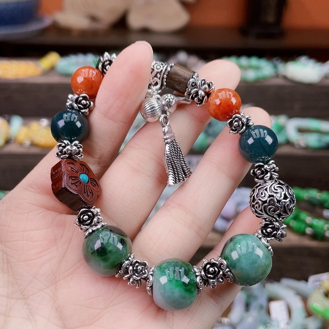 未镶嵌手链翡翠手链