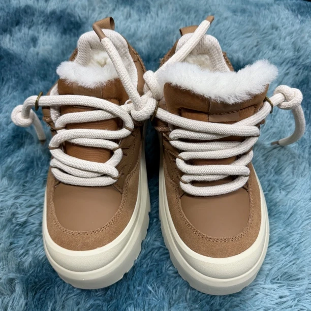 时尚雪地靴桑坡雪地靴拖鞋休闲冬季女款中筒