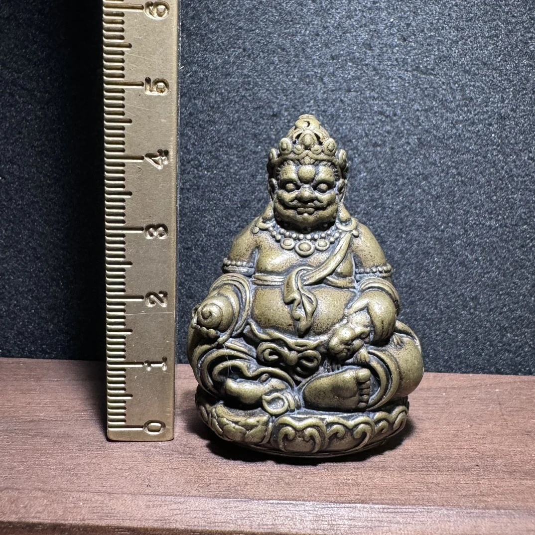 招财工艺品佛像财神中控台手工礼品雕塑雕刻笑佛弥勒佛装饰品摆件