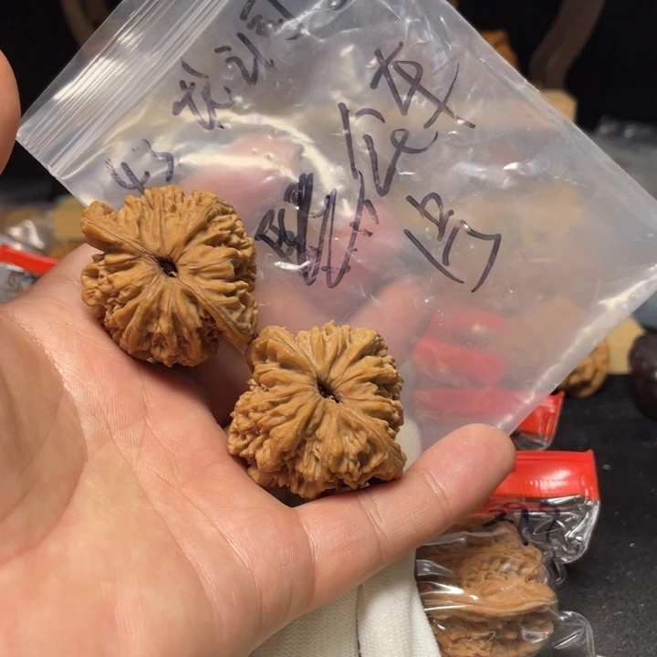 文玩核桃把件龙洞