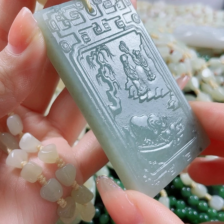 颈饰未镶嵌和田玉