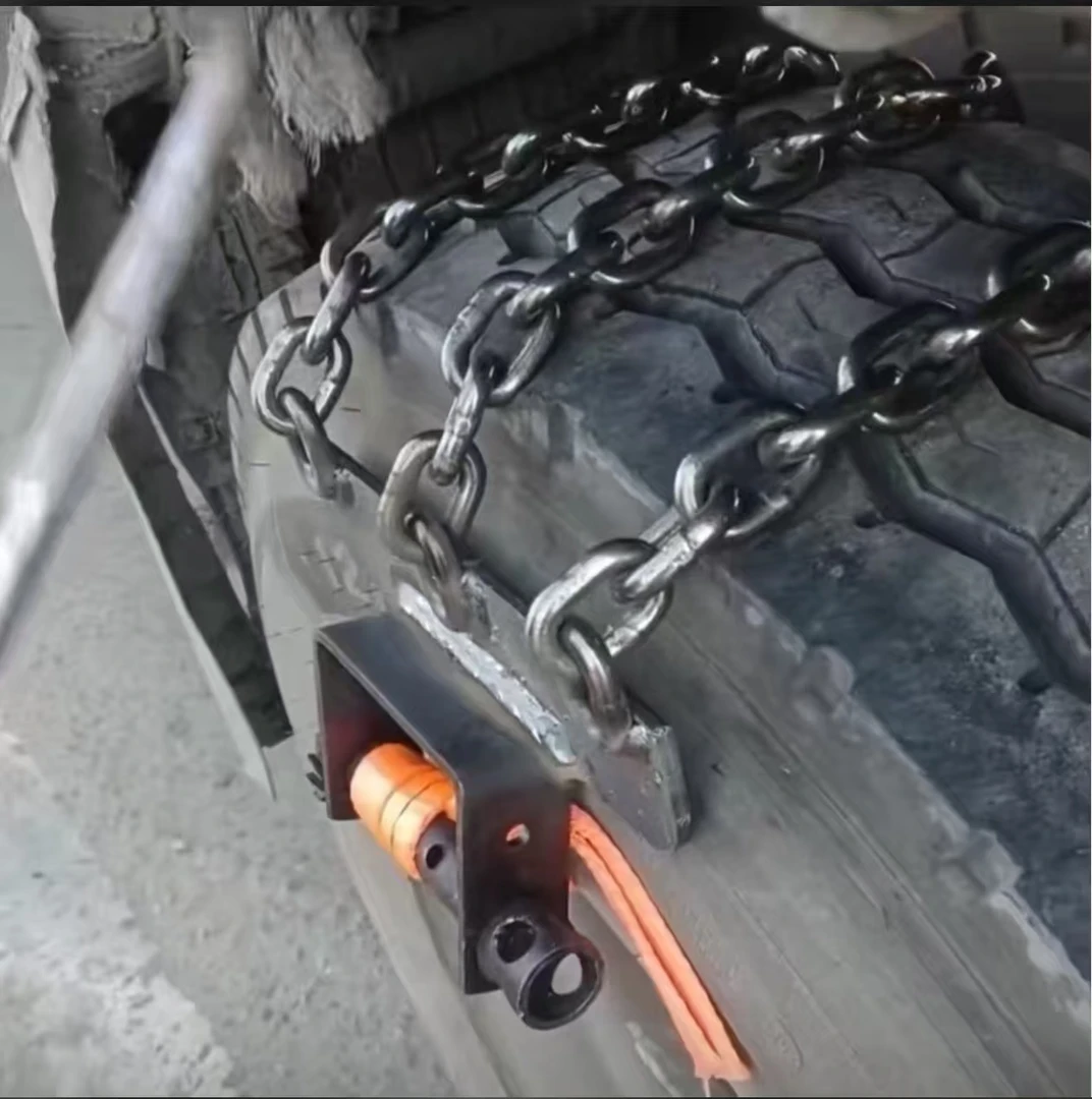 大货车专用防滑链子 G80锰钢防滑链 10毫米粗防滑链耐磨防滑链