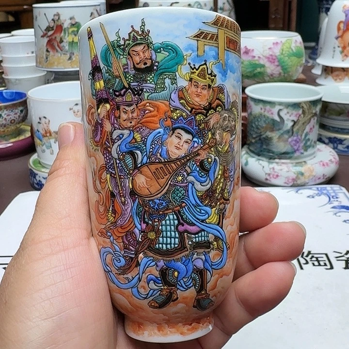 开***笑景德镇手工手侩展示