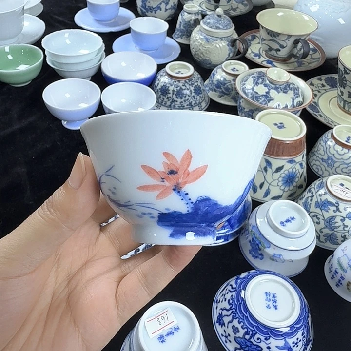 柴烧大鸡心杯清货