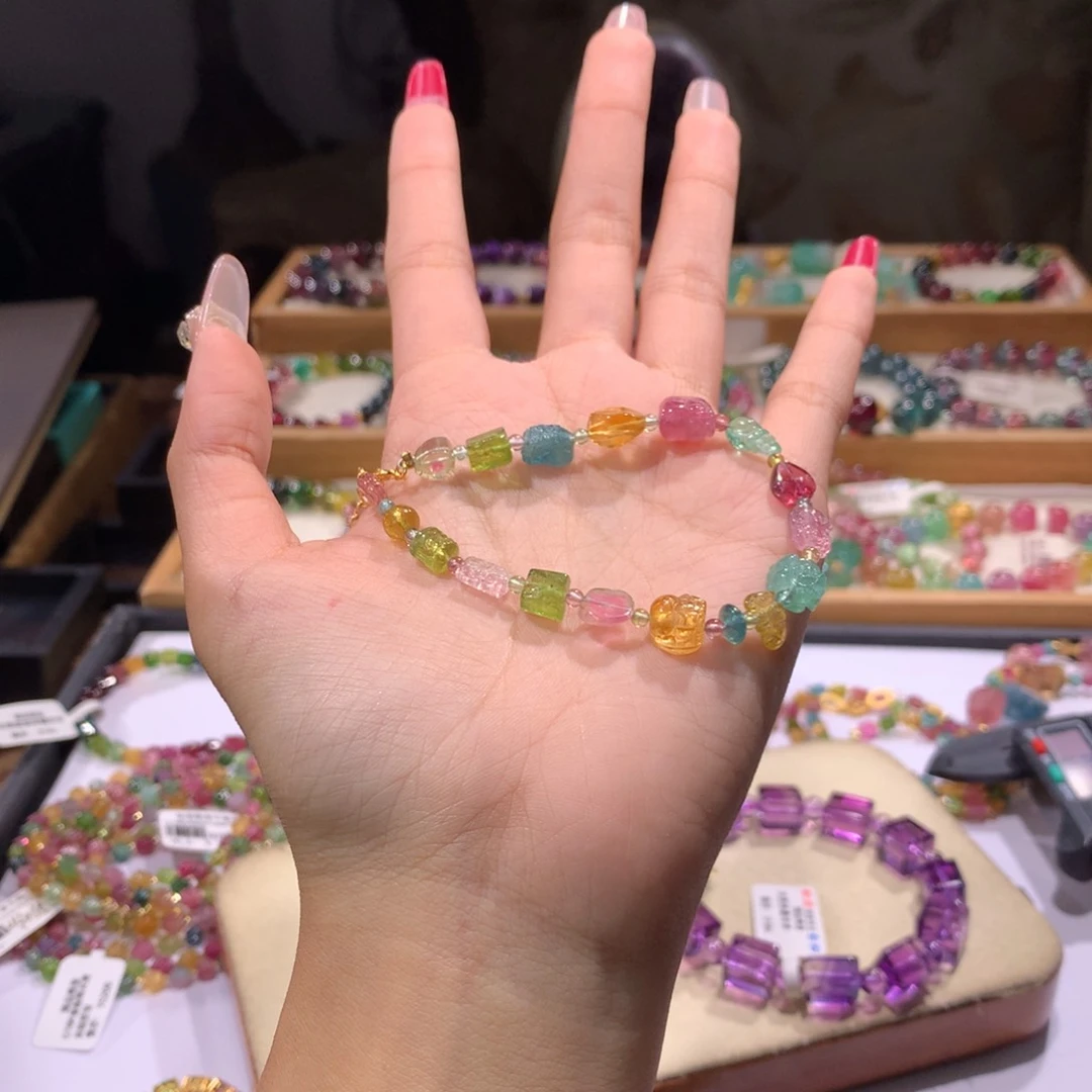 未镶嵌多样性发货其一碧玺