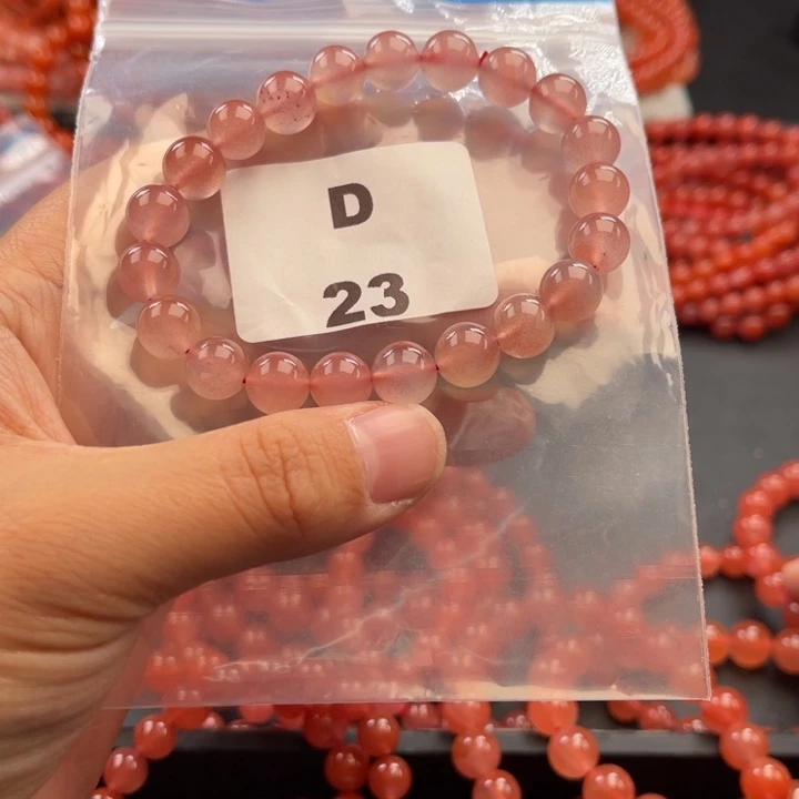 南红玛瑙未镶嵌多样性发货默认微瑕称重9mm