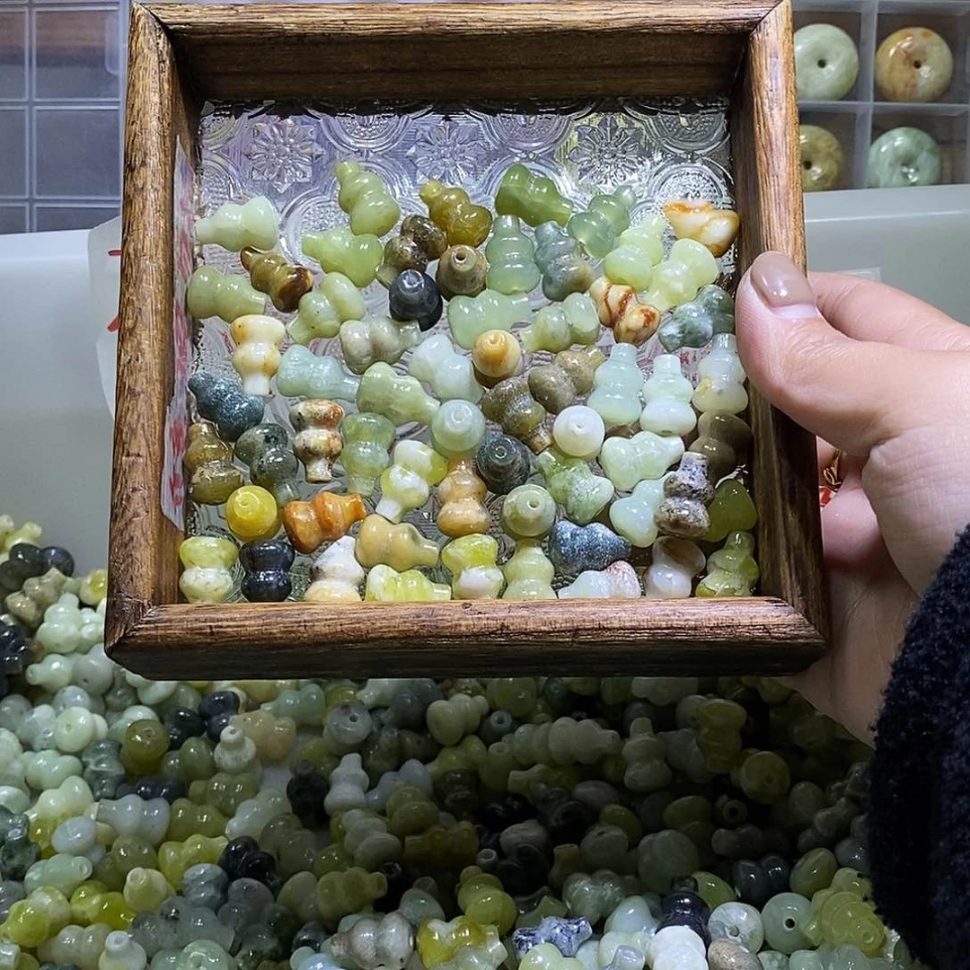 合金蛇纹石玉车挂137