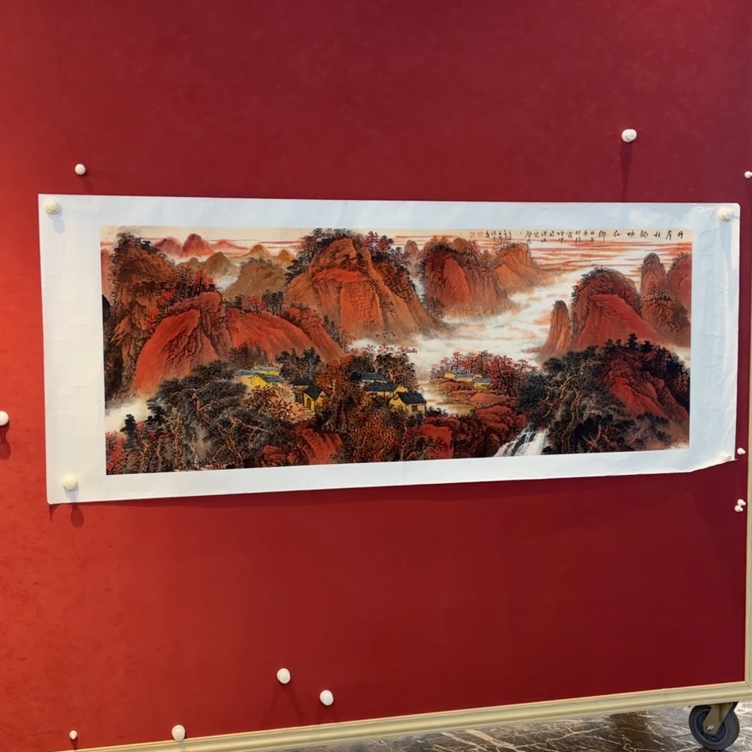 八***哥横款精品书画作品入选展览及入