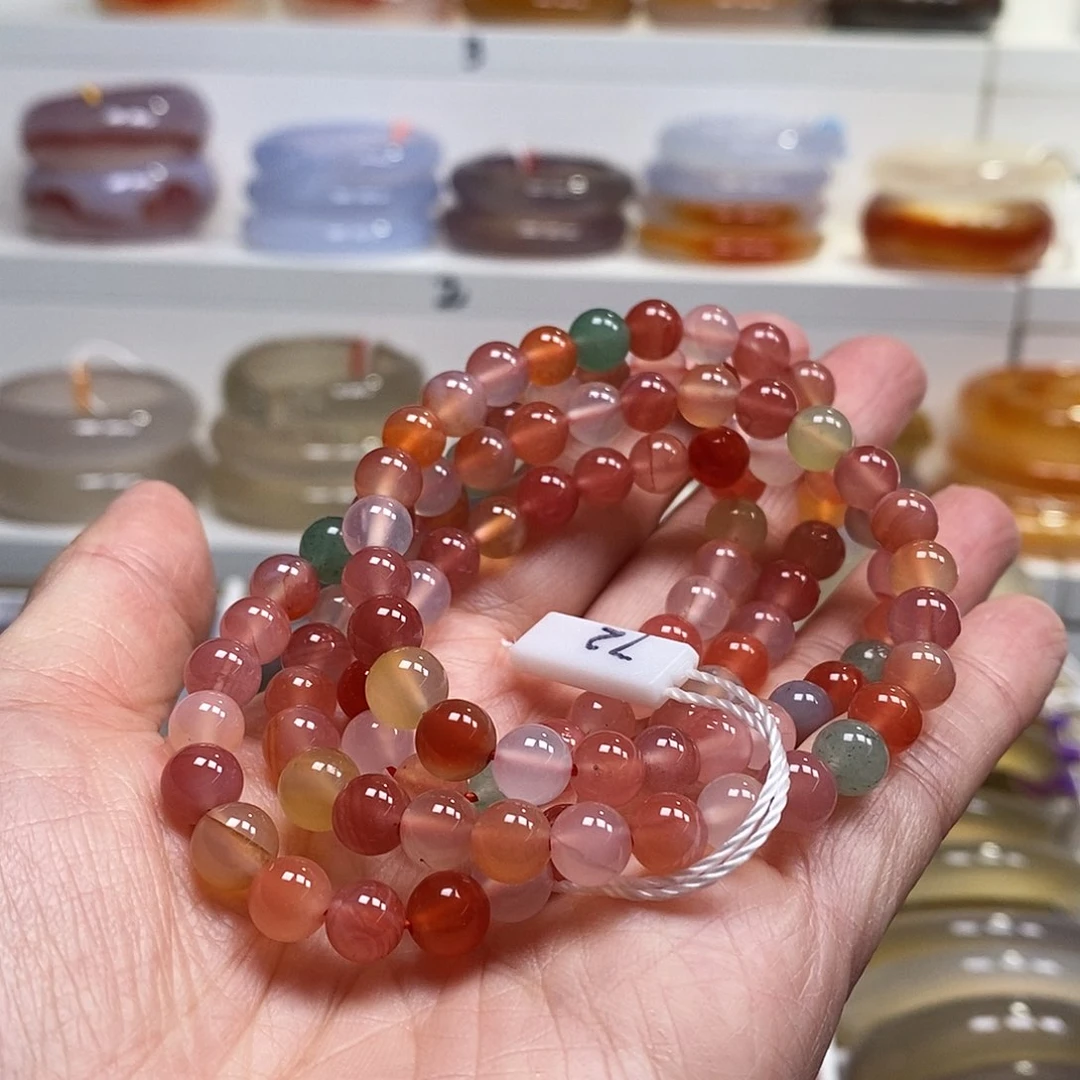 玛瑙/玉髓手串未镶嵌
